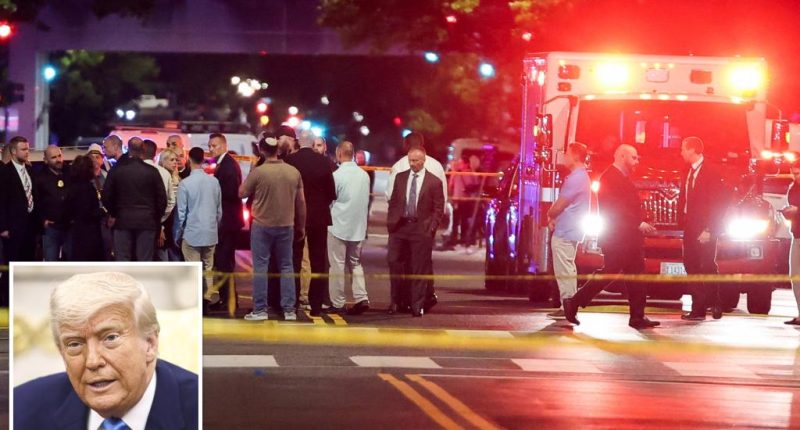Trump condemns deadly shooting of 2 Israeli embassy staffers nearÂ DCâs Capital Jewish Museum